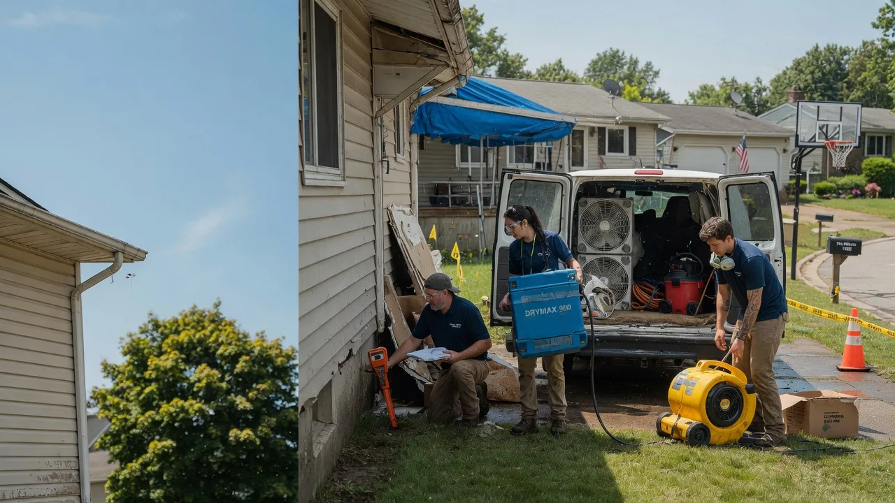 Ceiling Leak Cleanup in Hines, IL near me